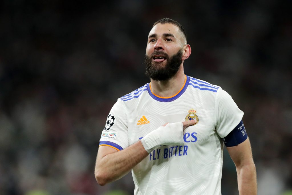 Karim Benzema, attaccante del Real Madrid (getty images)