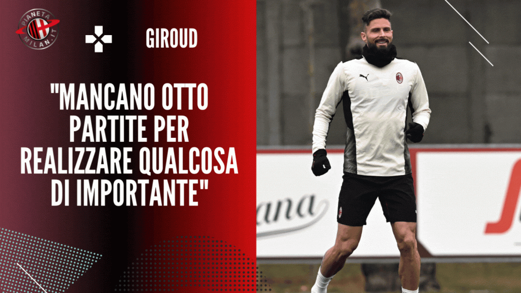 Olivier Giroud, attaccante del Milan (getty images)