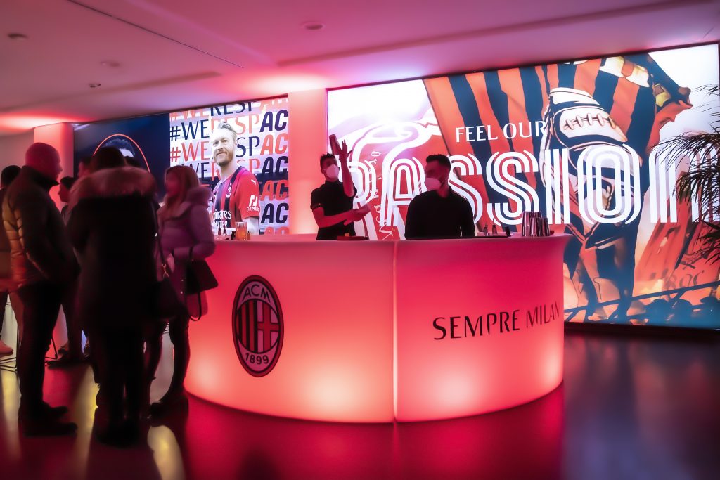 Milan aree ospitalità a San Siro rifatte ultime news AC Milan nella video news