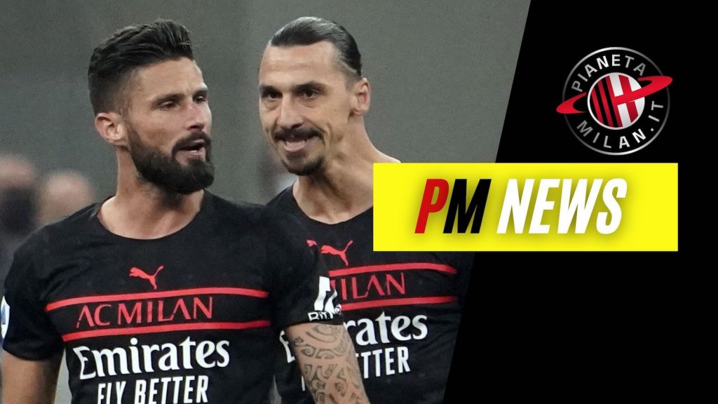 Giroud Ibrahimovic AC Milan