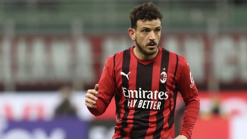 Alessandro Florenzi AC Milan derby Milan-Inter 0-0 Coppa Italia 2021-2022
