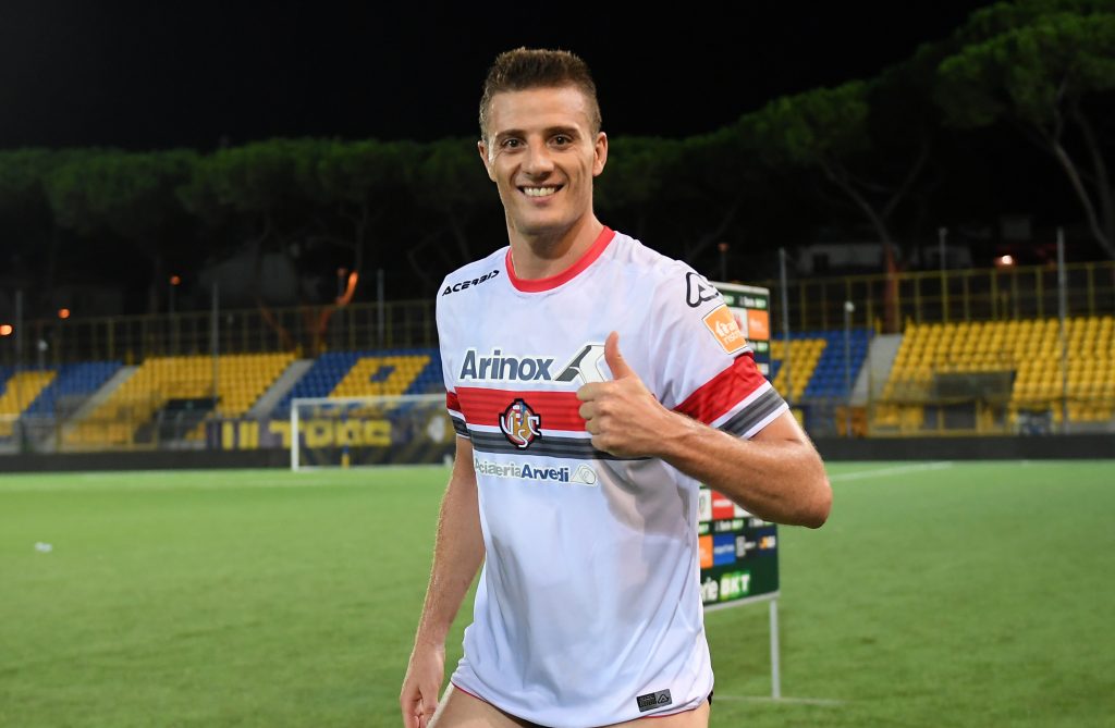 Daniel Ciofani, attaccante della Cremonese (getty images)
