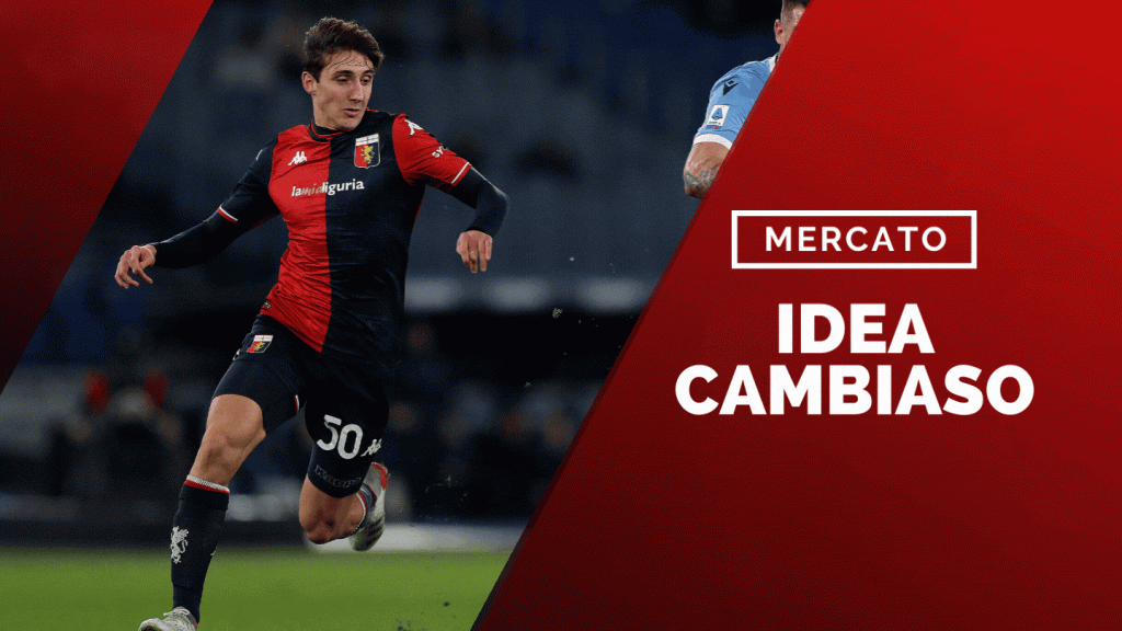 Andrea Cambiaso, calciatore del Genoa che piace al Milan (getty images)