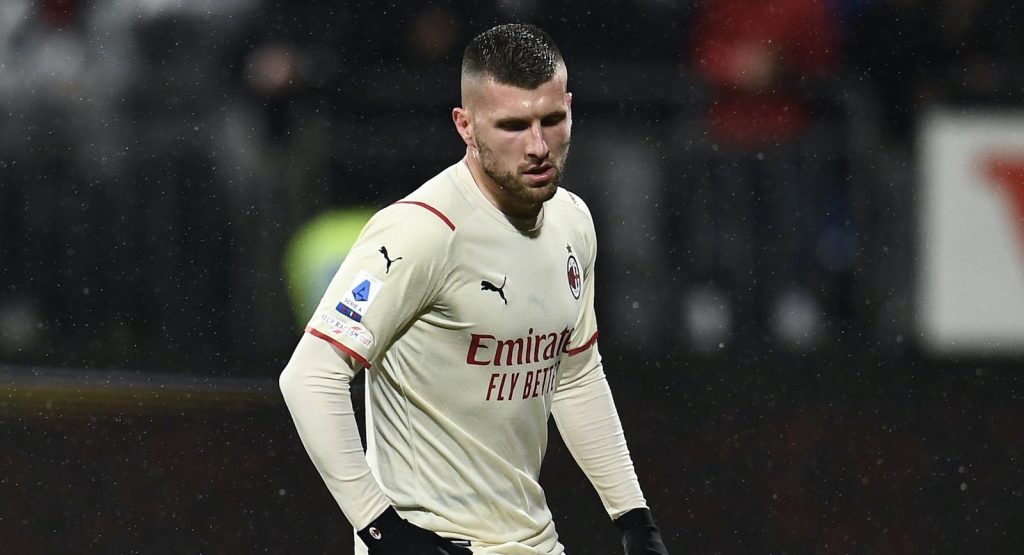 Ante Rebic AC Milan Cagliari-Milan 0-1 Serie A 2021-2022