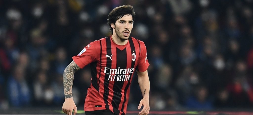 Sandro Tonali AC Milan Napoli-Milan 0-1 Serie A 2021-2022