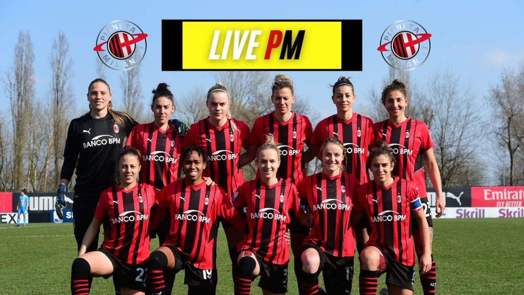 Live Milan-Juventus Coppa Italia Femminile 2021-2022