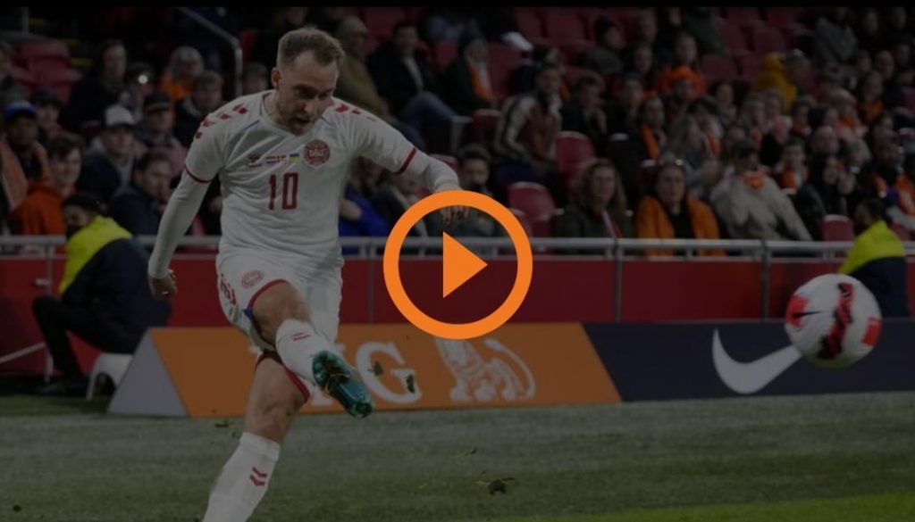 Danimarca, torna Eriksen e segna subito dopo due minuti | VIDEO (screen gazzetta.it)