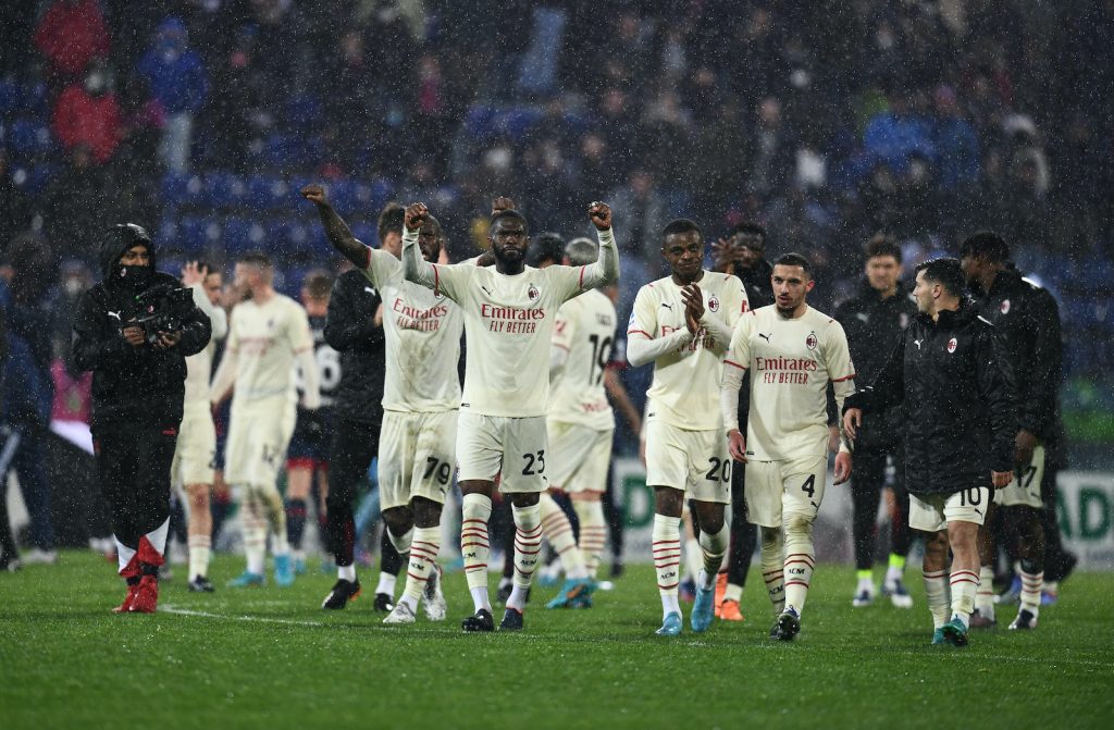 Cagliari-Milan 0-1 Serie A 2021-2022