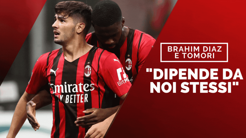 Brahim Diaz e Fikayo Tomori, calciatori del Milan (getty images)