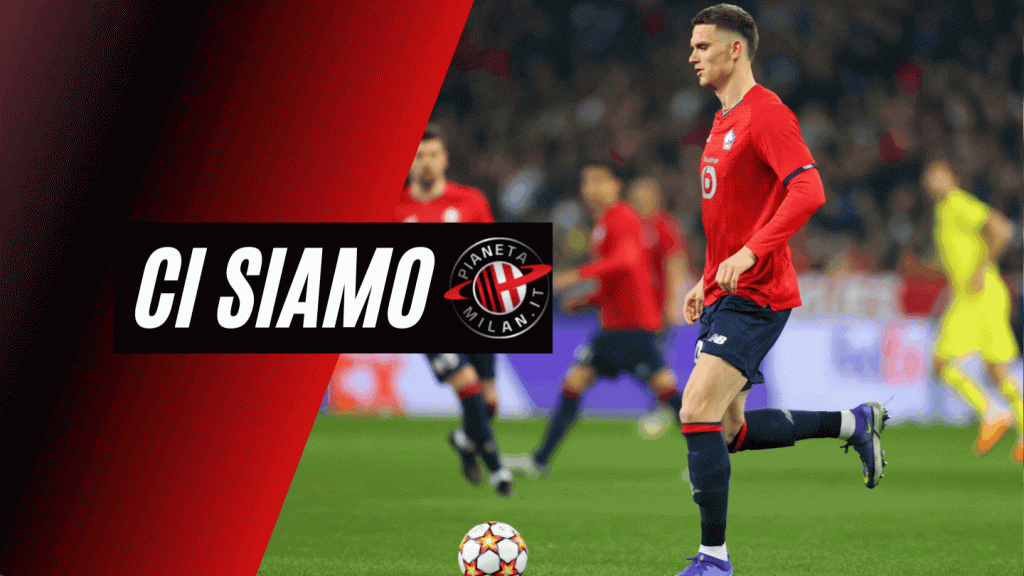 Sven Botman, difensore del Lille vicino al Milan (getty images)