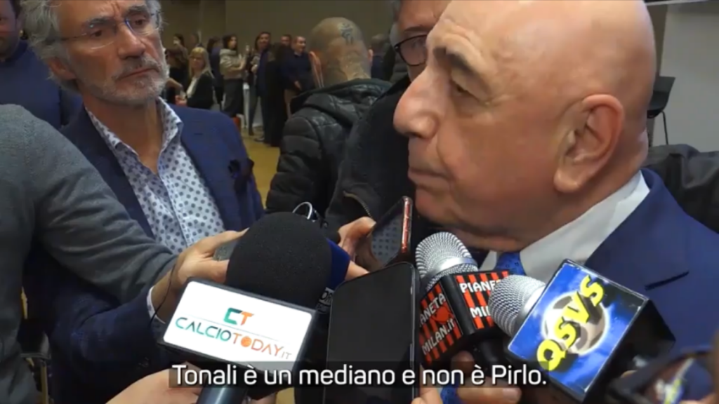 Adriano Galliani su Sandro Tonali