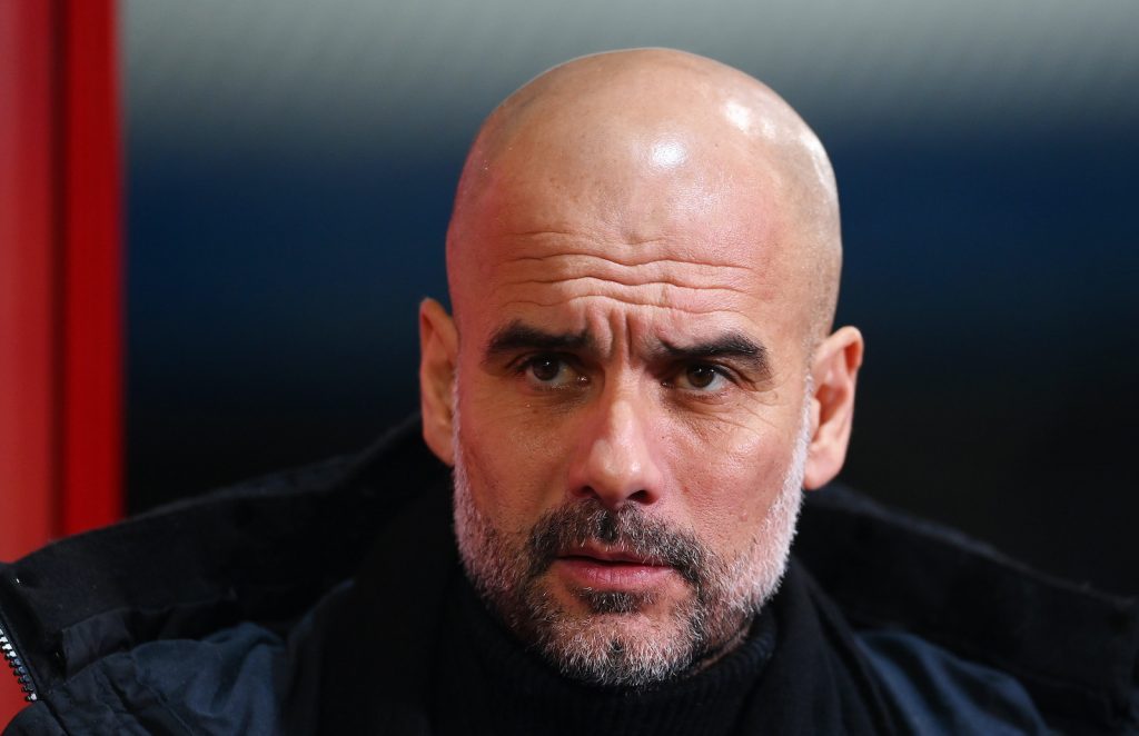 Pep Guardiola Manchester City