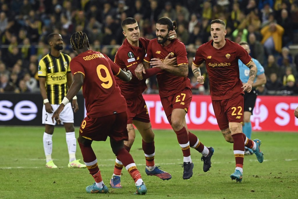 Vitesse-Roma 0-1 Conference League Sérgio Oliveira