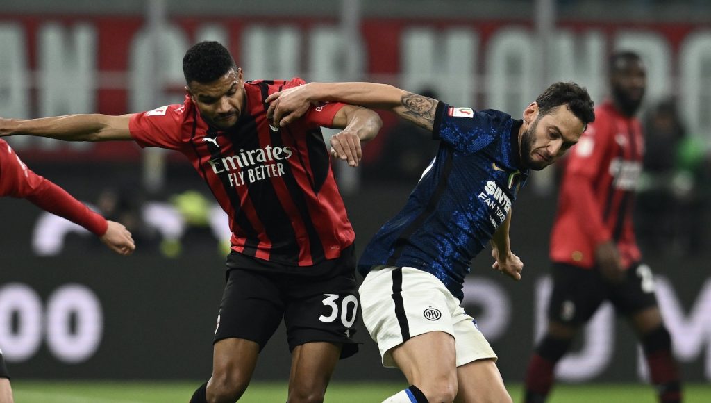 Messias Calhanoglu derby Milan-Inter 0-0 Coppa Italia 2021-2022