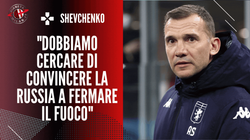 Andriy Shevchenko, ex attaccante del Milan (getty images)