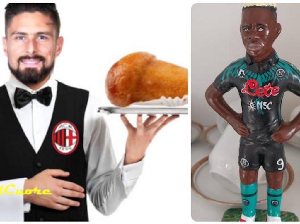 Napoli Milan social