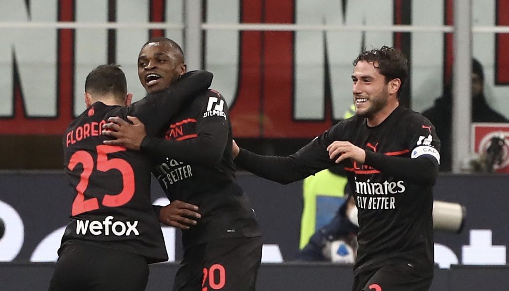 Florenzi Kalulu Calabria AC Milan Milan-Empoli 1-0 Serie A 2021-2022
