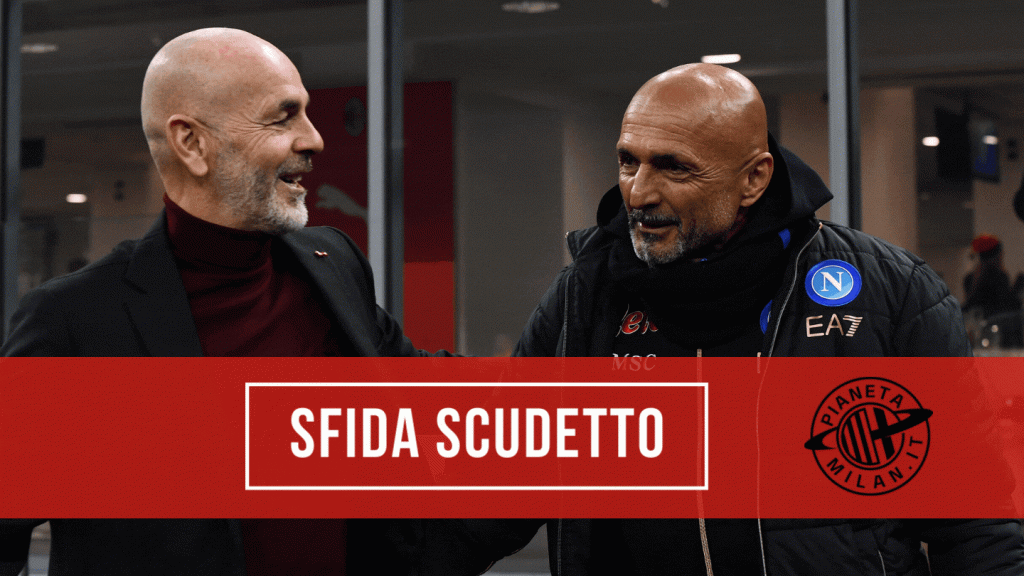 Stefano Pioli e Luciano Spalletti, allenatori di Milan e Napoli (getty images)
