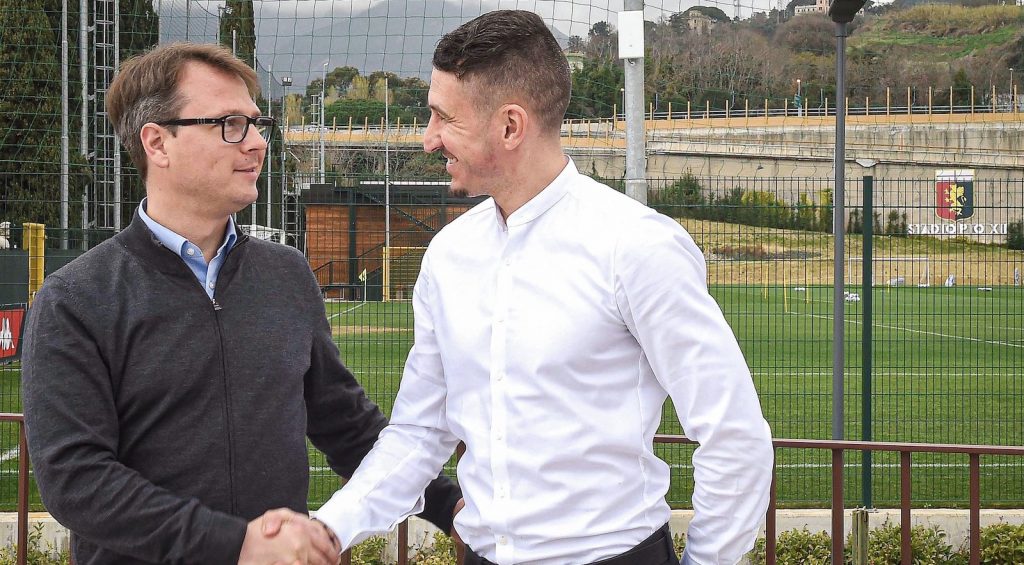 Sebastian Arenz Genoa Serie A