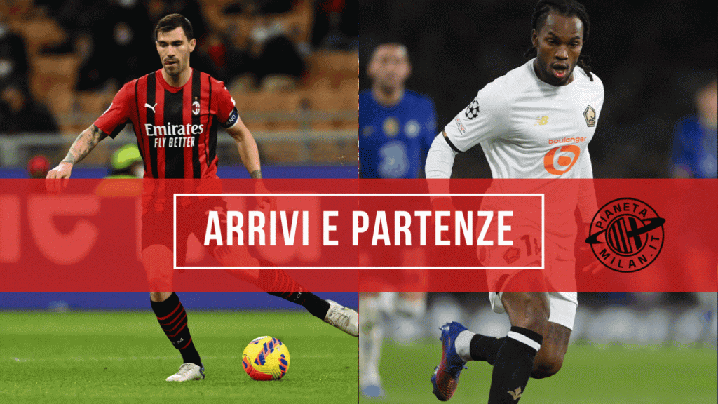 Alessio Romagnoli e Renato Sanches, calciatori di Milan e Lille (getty images)