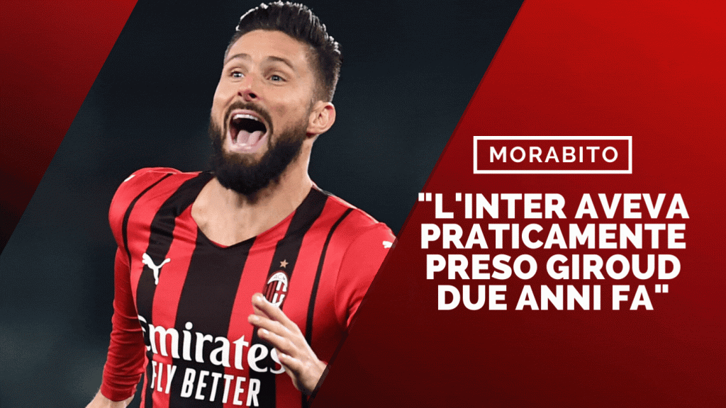 Olivier Giroud, attaccante del Milan (getty images)