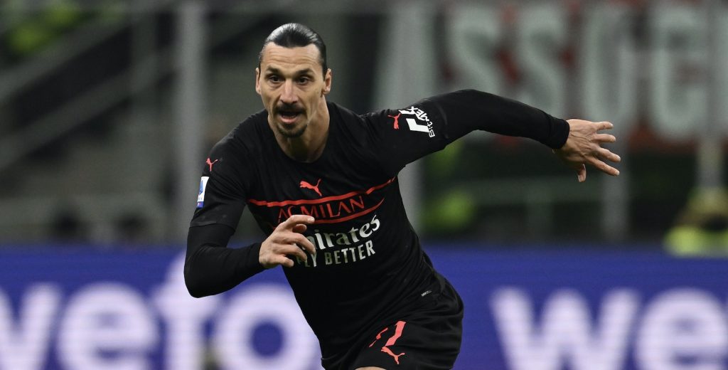 Zlatan Ibrahimovic AC Milan Milan-Empoli 1-0 Serie A 2021-2022