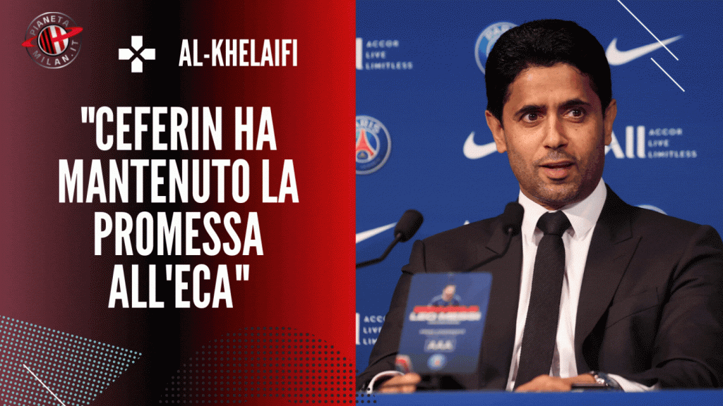 Nasser Al-Khelaifi, presidente del PSG e dell'ECA (getty images)