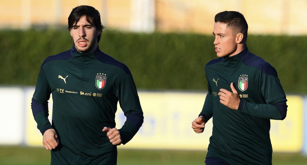 Tonali Raspadori Italia