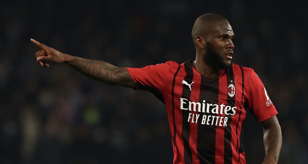 Franck Kessié AC Milan Napoli-Milan 0-1 Serie A 2021-2022