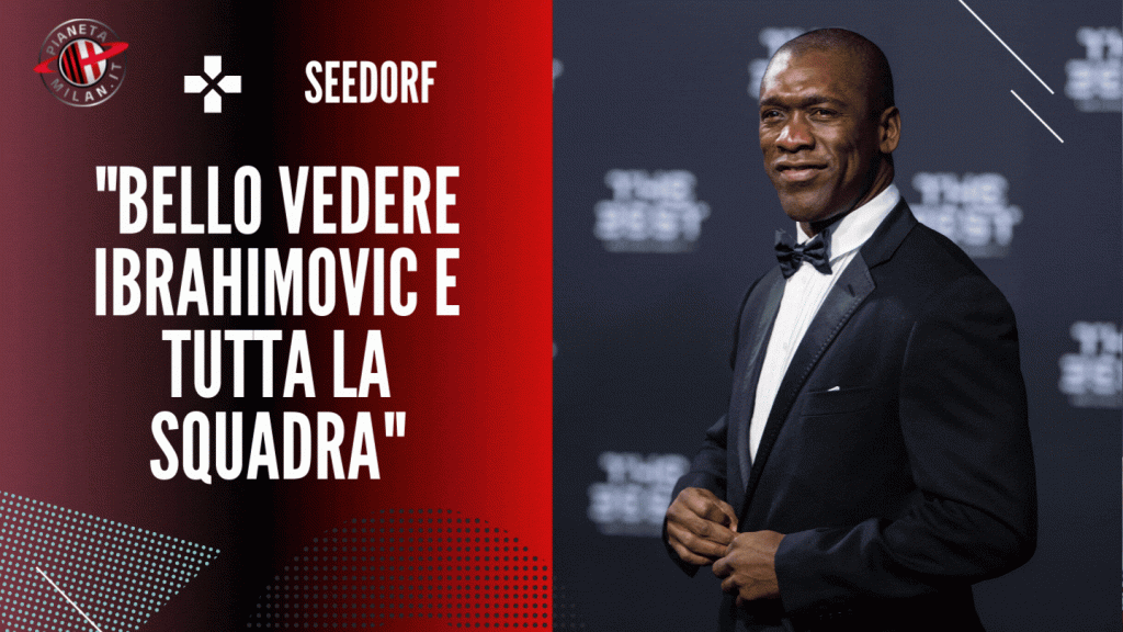 Clarence Seedorf, ex calciatore del Milan (getty images)