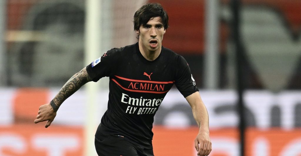 Sandro Tonali AC Milan Milan-Empoli 1-0 Serie A 2021-2022