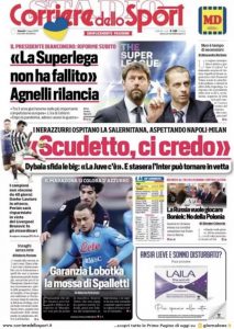 Prima-Pagina-Corriere-dello-Sport-4-Marzo