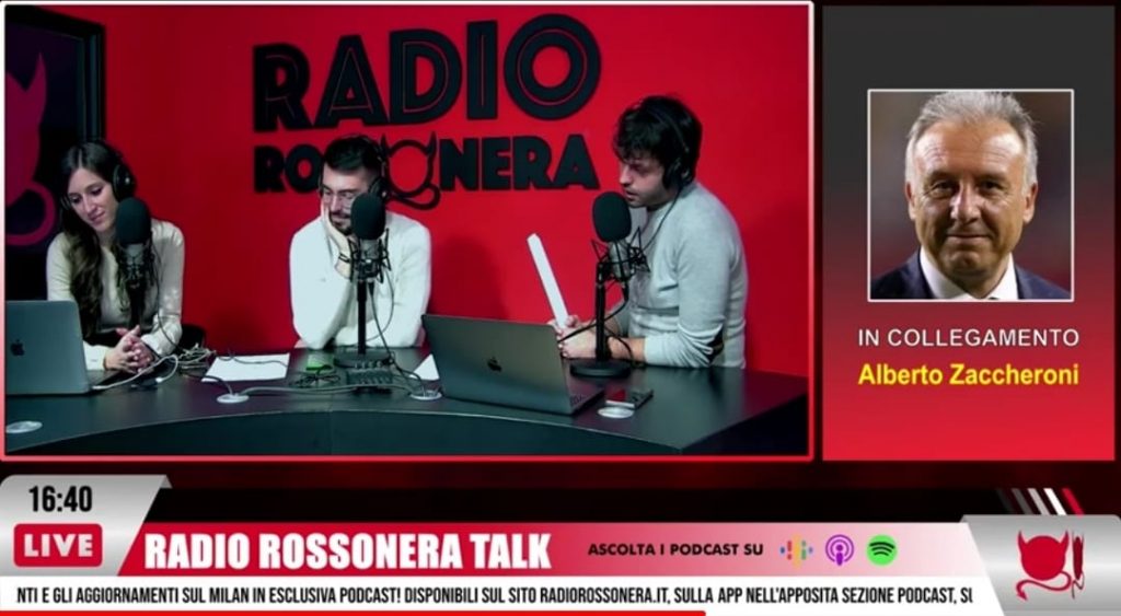 Zaccheroni: "Lo scudetto dipende solo dal Milan. Pioli sta stupendo tutti" (screen rr)