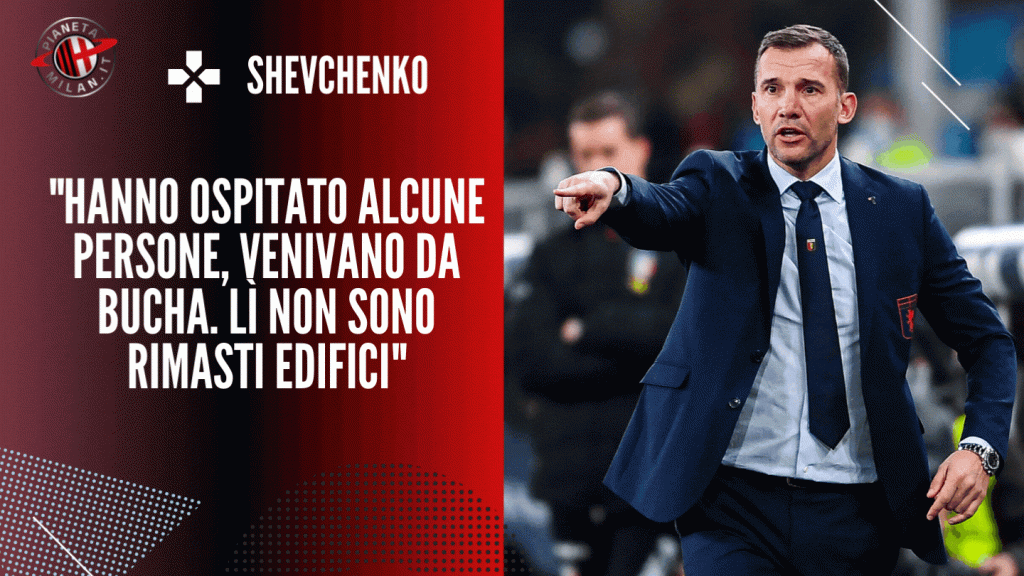 Andriy Shevchenko, ex attaccante del Milan (getty images)