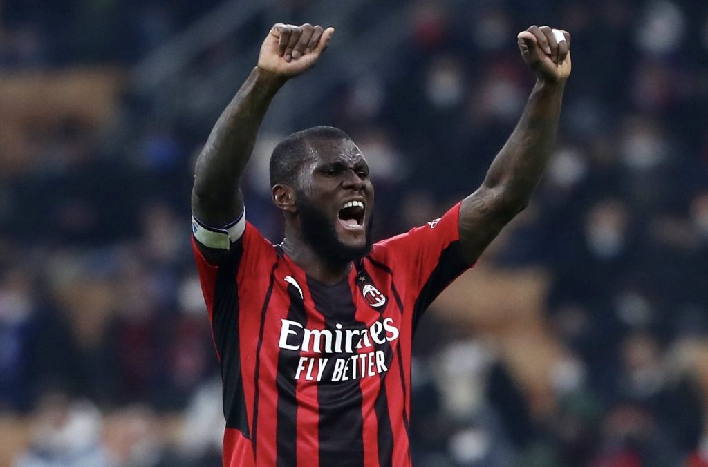 Franck Kessié derby Milan-Inter 0-0 Coppa Italia 2021-2022