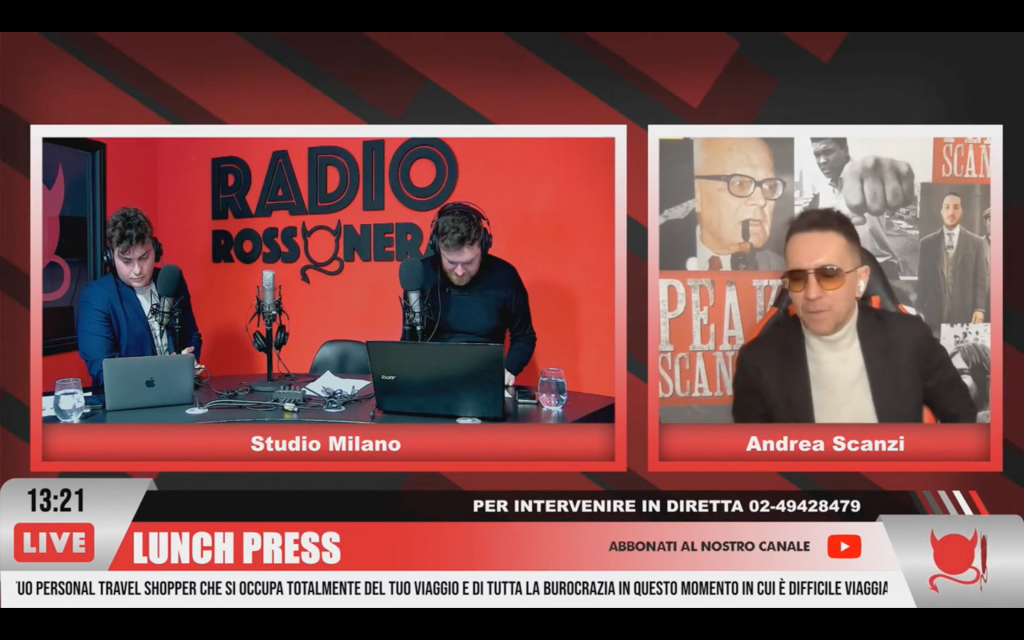Andrea Scanzi su Radio Rossonera | Video Milan