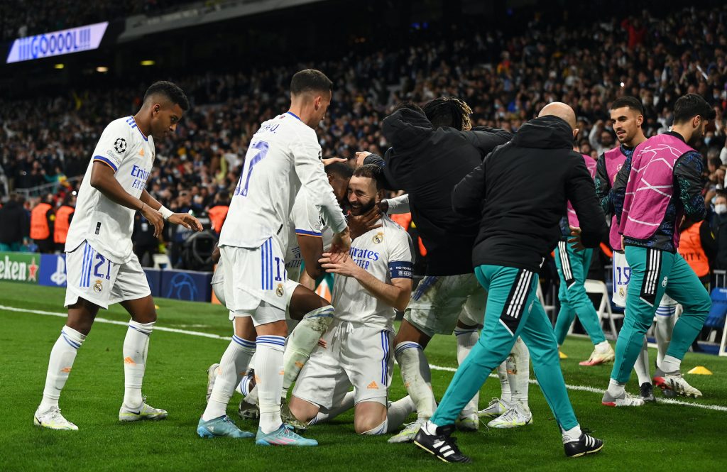 Real Madrid-Chelsea 2-3 Champions League 2021-2022 Benzema