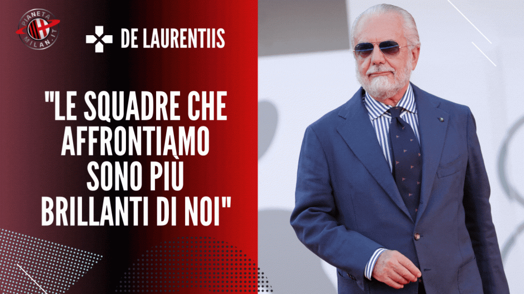 Aurelio De Laurentiis, presidente del Napoli (getty images)