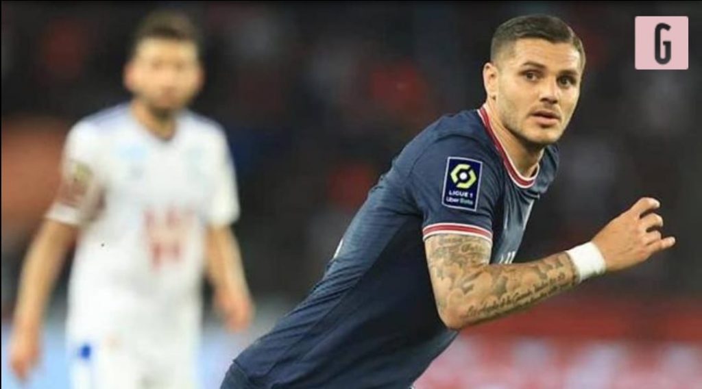 Mauro Icardi, attaccante del PSG (screen gazzetta.it)