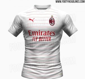 AC Milan nuova maglia trasferta