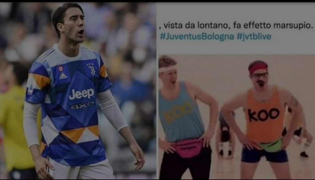 Juventus con la quarta maglia: il mondo dei social si divide | VIDEO (screen gazzetta.it)