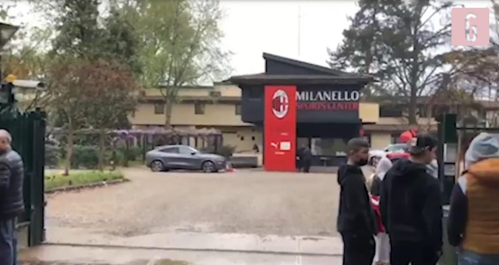 Lazio-Milan, le ultime da Milanello con l'inviato della Gazzetta | VIDEO (screen gazzetta.it)