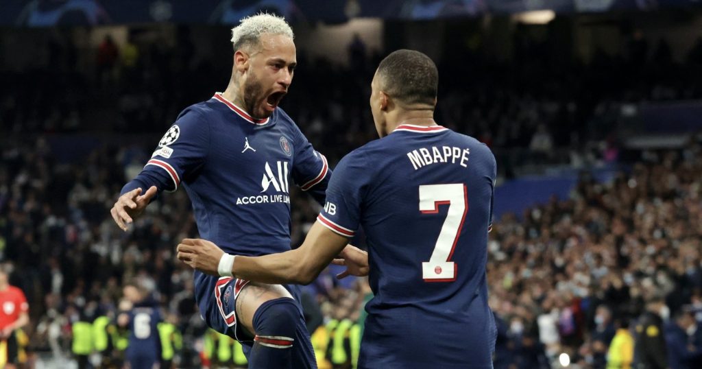 Neymar Mbappé PSG