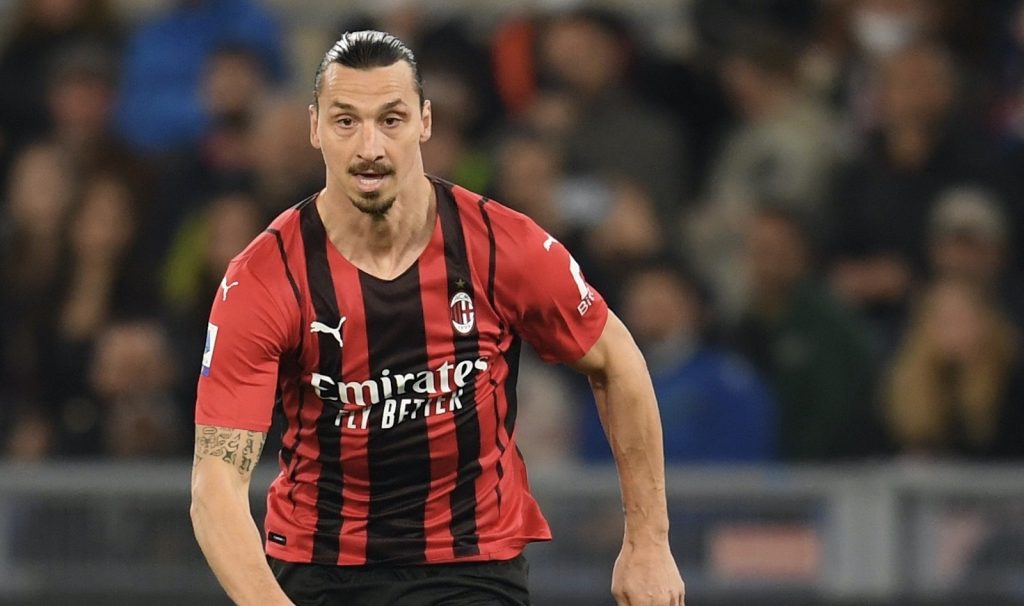 Lazio-Milan 1-2 Serie A 2021-2022 Ibrahimovic