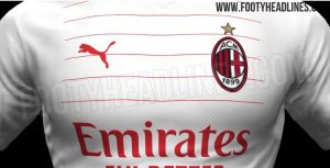 AC Milan nuova maglia trasferta