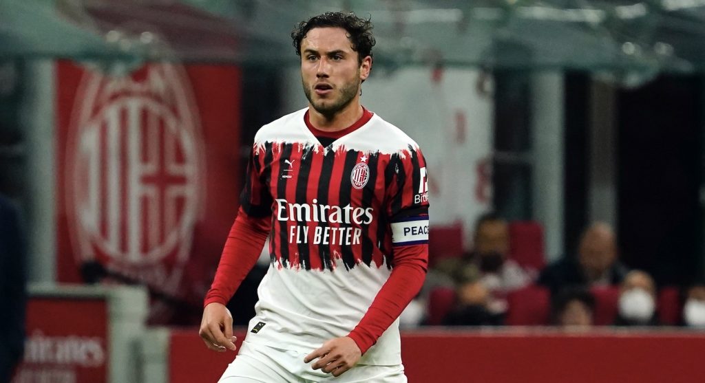 Davide Calabria AC Milan Milan-Bologna 0-0 Serie A 2021-2022