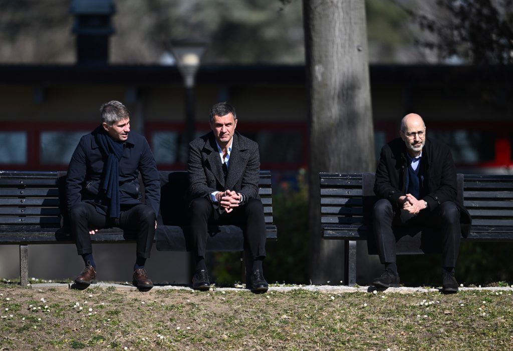 Massara Maldini Gazidis AC Milan Milanello
