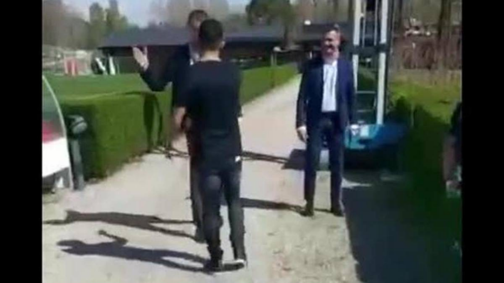 Tevez Maldini Milanello