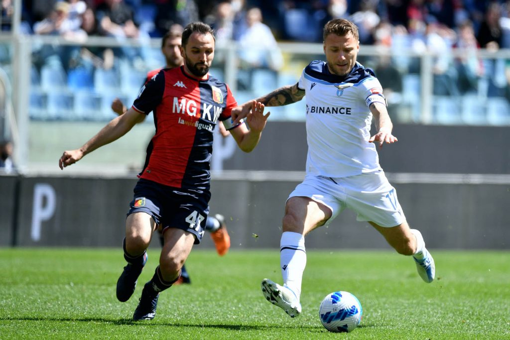Genoa-Lazio 1-4 Serie A 2021-2022 Immobile