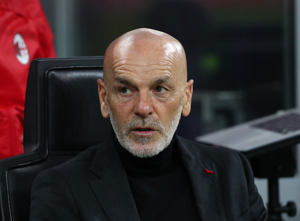 Stefano Pioli AC Milan Milan-Genoa 2-0 Serie A 2021-2022